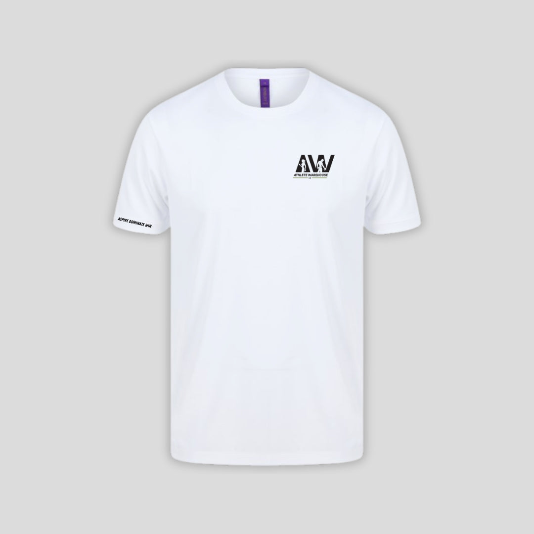 Athlete Warehouse Ironflex Muscle Fit Tee White