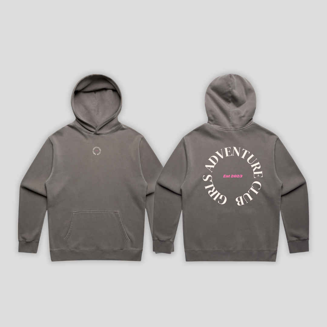 GAC Faded Grey Relax Hoodie
