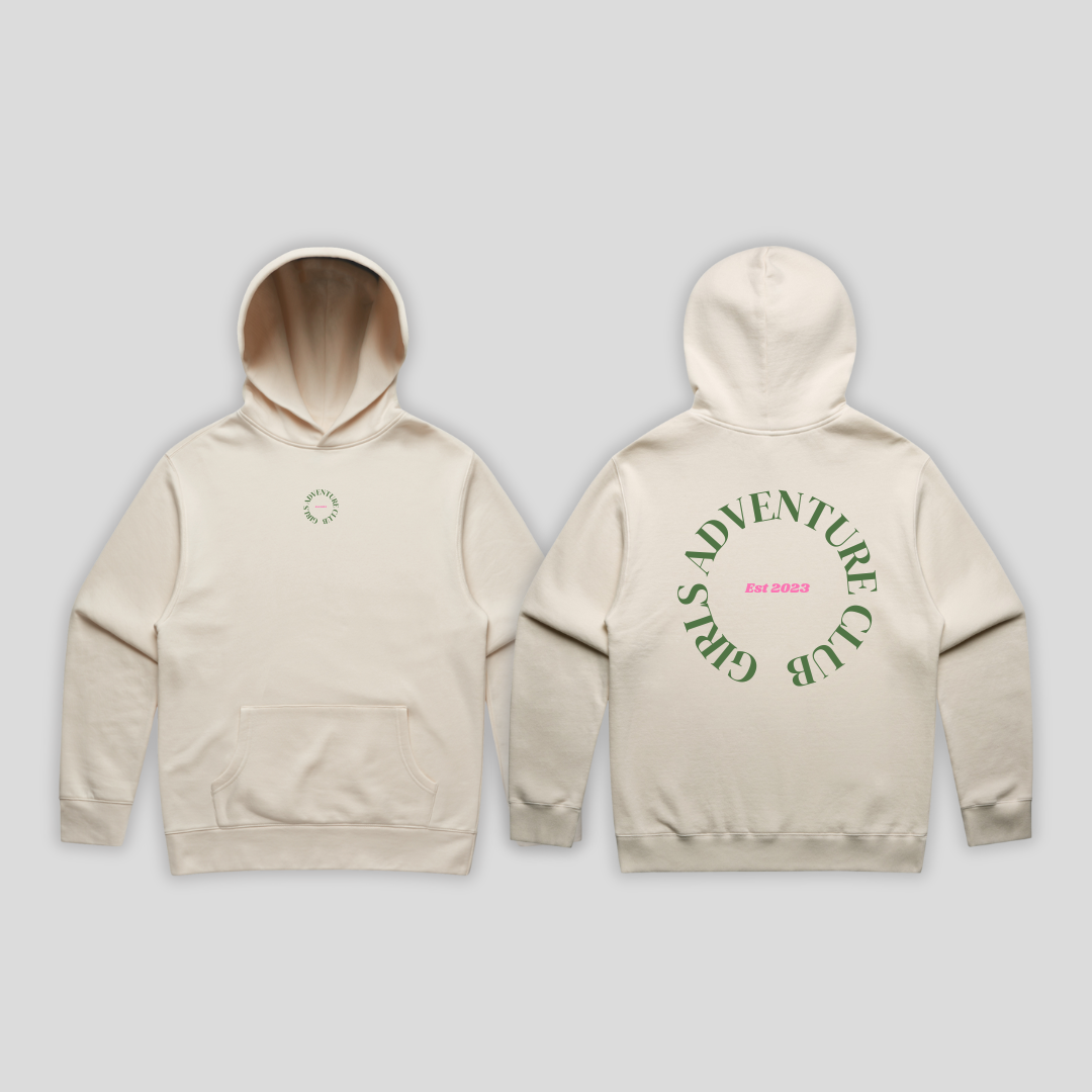 GAC Faded Bone Relax Hoodie