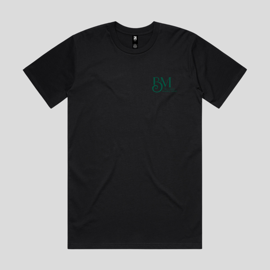 Bellagio Marble Black T-Shirt (Entry Level)