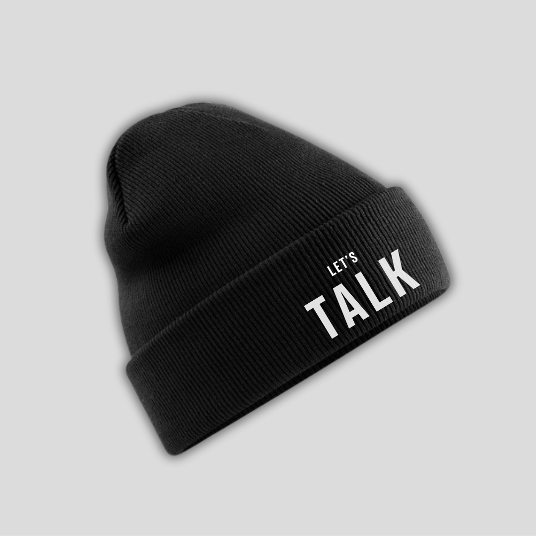 TTT Lets Talk Black Beanie (Staff)