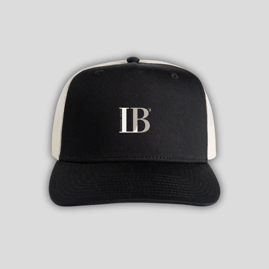 LB's Contrast Trucker Black/Ecru Cap (Staff)