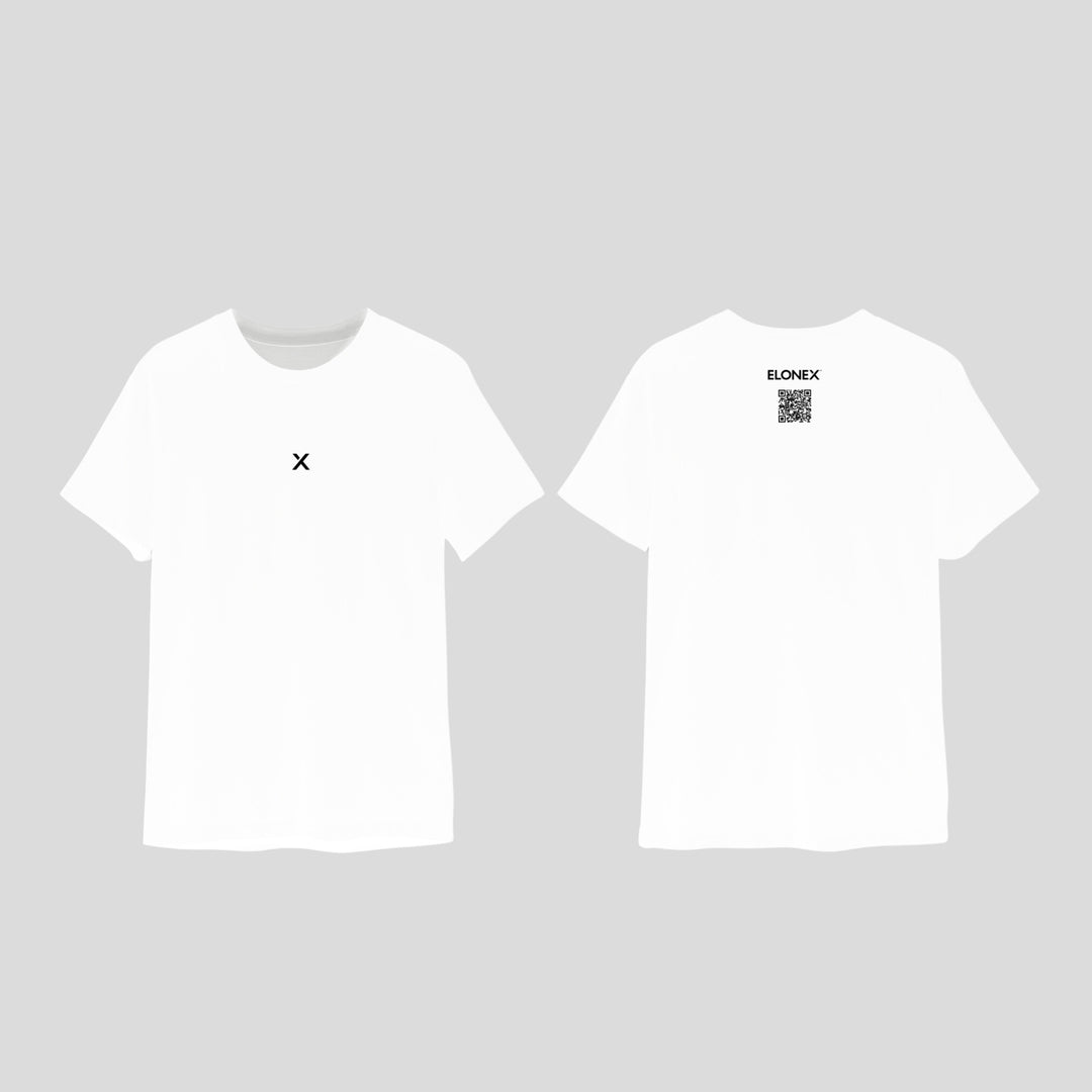 Elonex White T-Shirt Premium