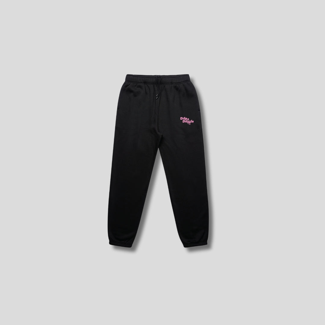 Drip & Drizzle Black Jogger