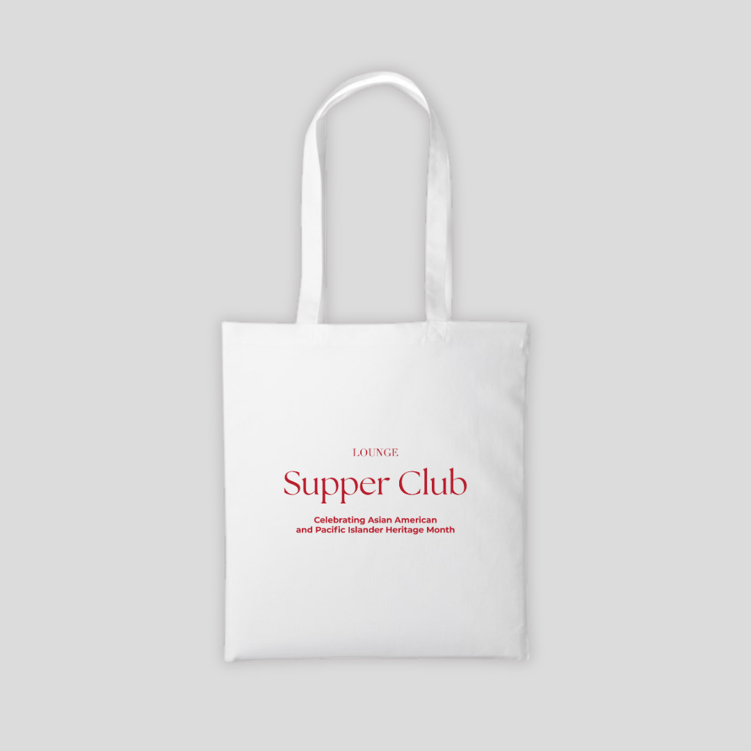 Lounge White Tote Bag