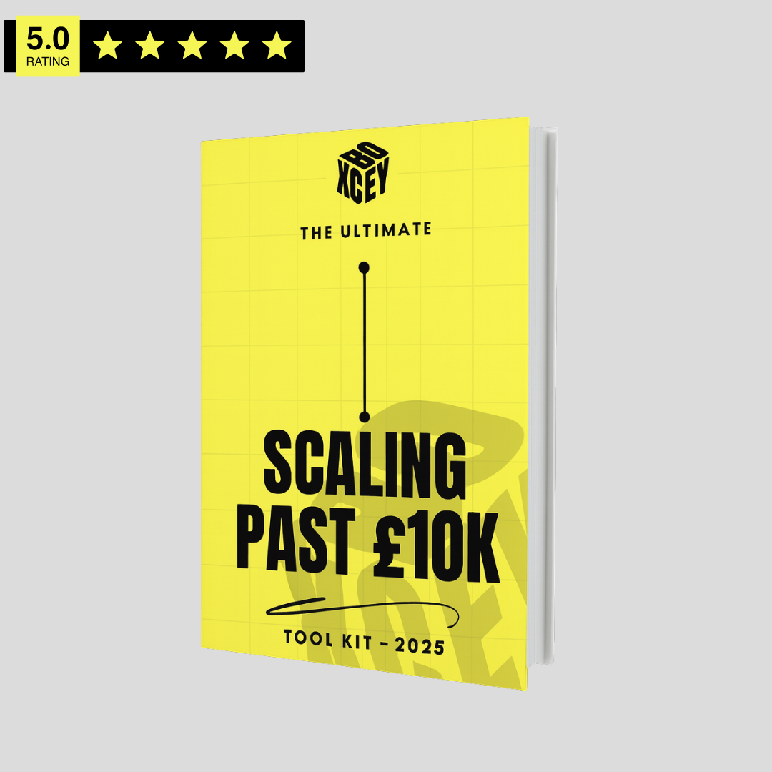 Scaling Past £10Kpm Toolk Kit 2025