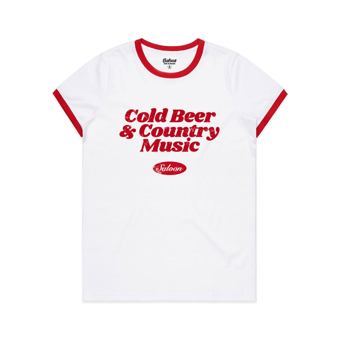 Cold Beer & Country Women's Music Ringer
