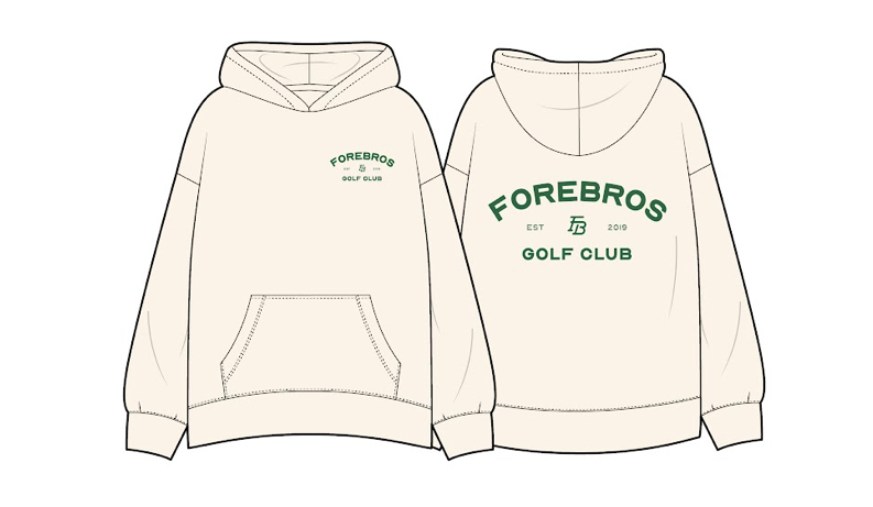 Club Hoodie Ecru