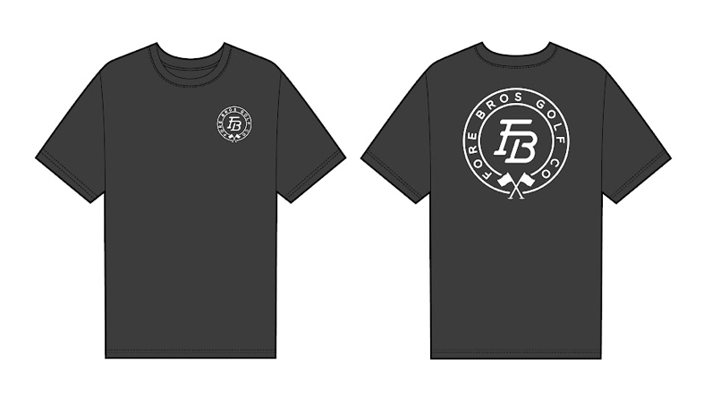 Crest T-shirt Black