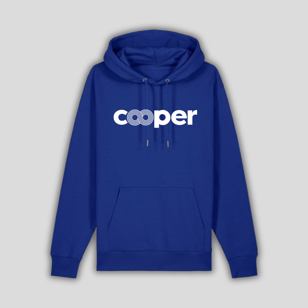 Cooper Worker Blue Hoodie