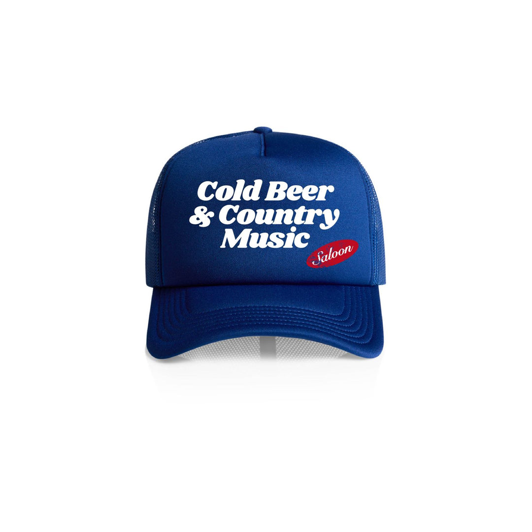 Cold Beer & Country Music Navy Cap