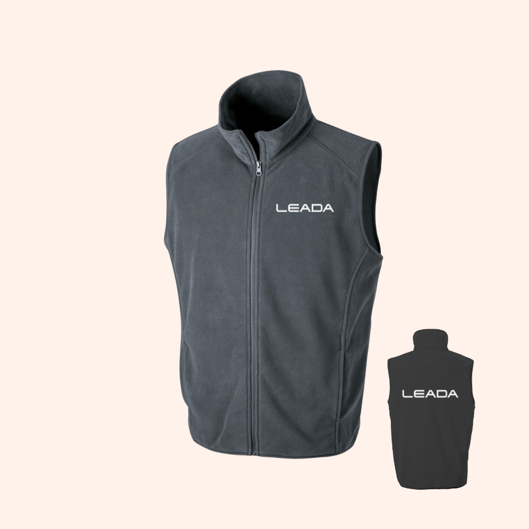 Leada Fleece Gillet Charcoal