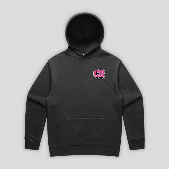 Cookie Box Black Relaxed Hoodie