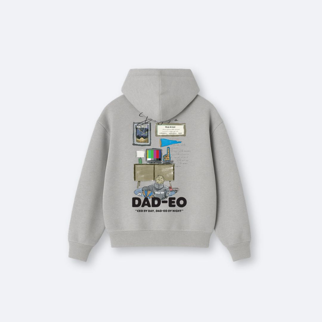 Dad-EO By Day Grey Hoodie