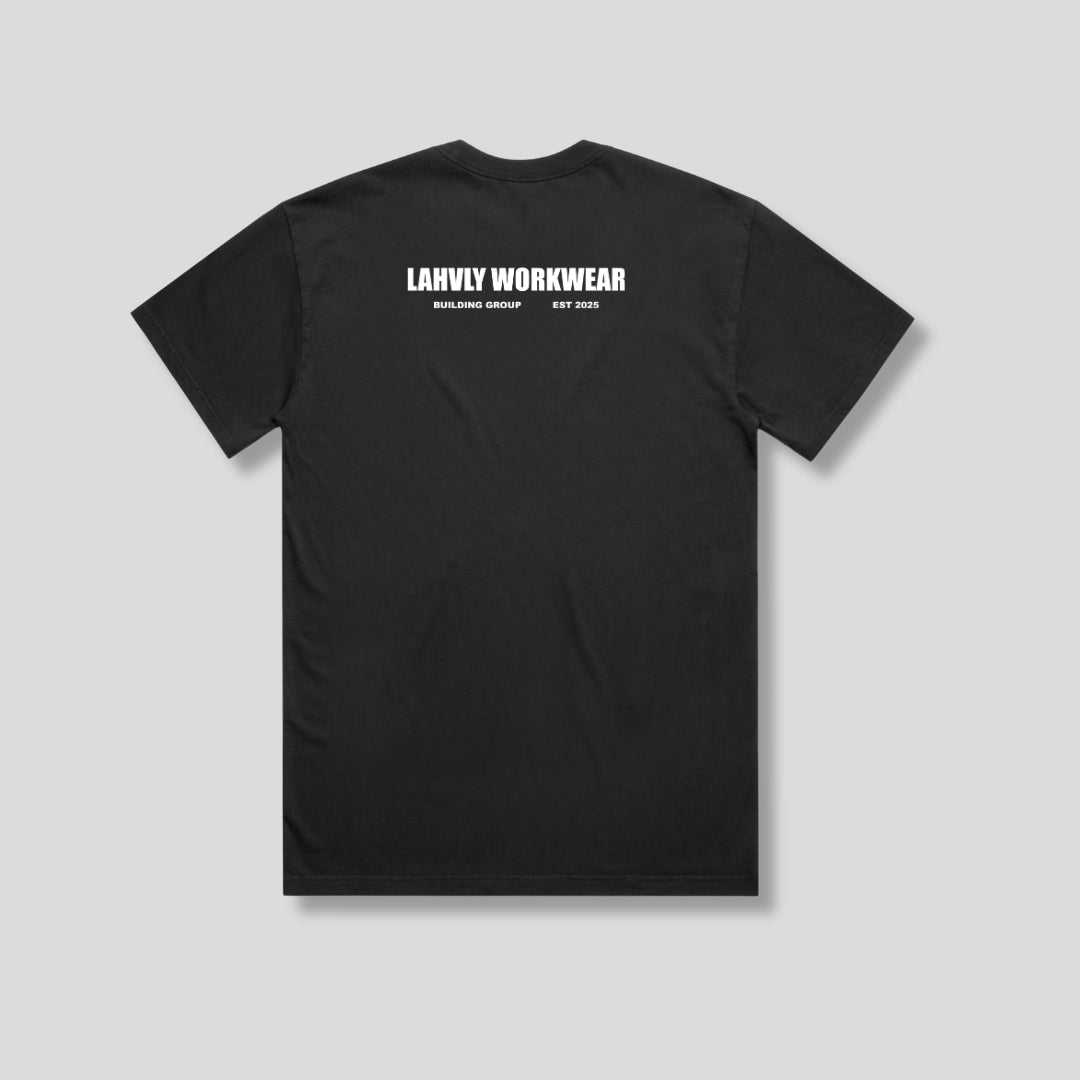 Lahvly Builder Group Black T-Shirt