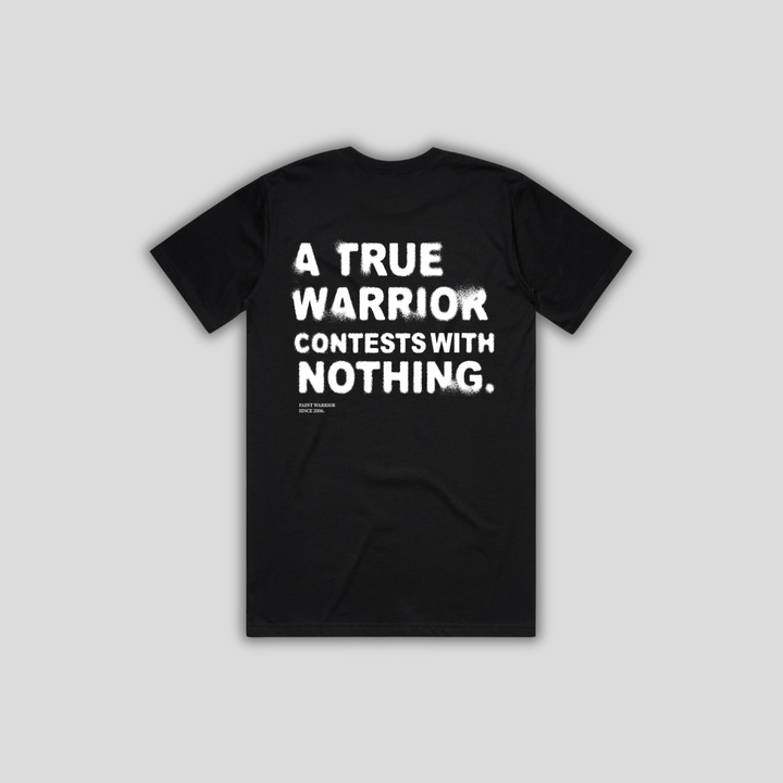 A True Warrior Black T-Shirt