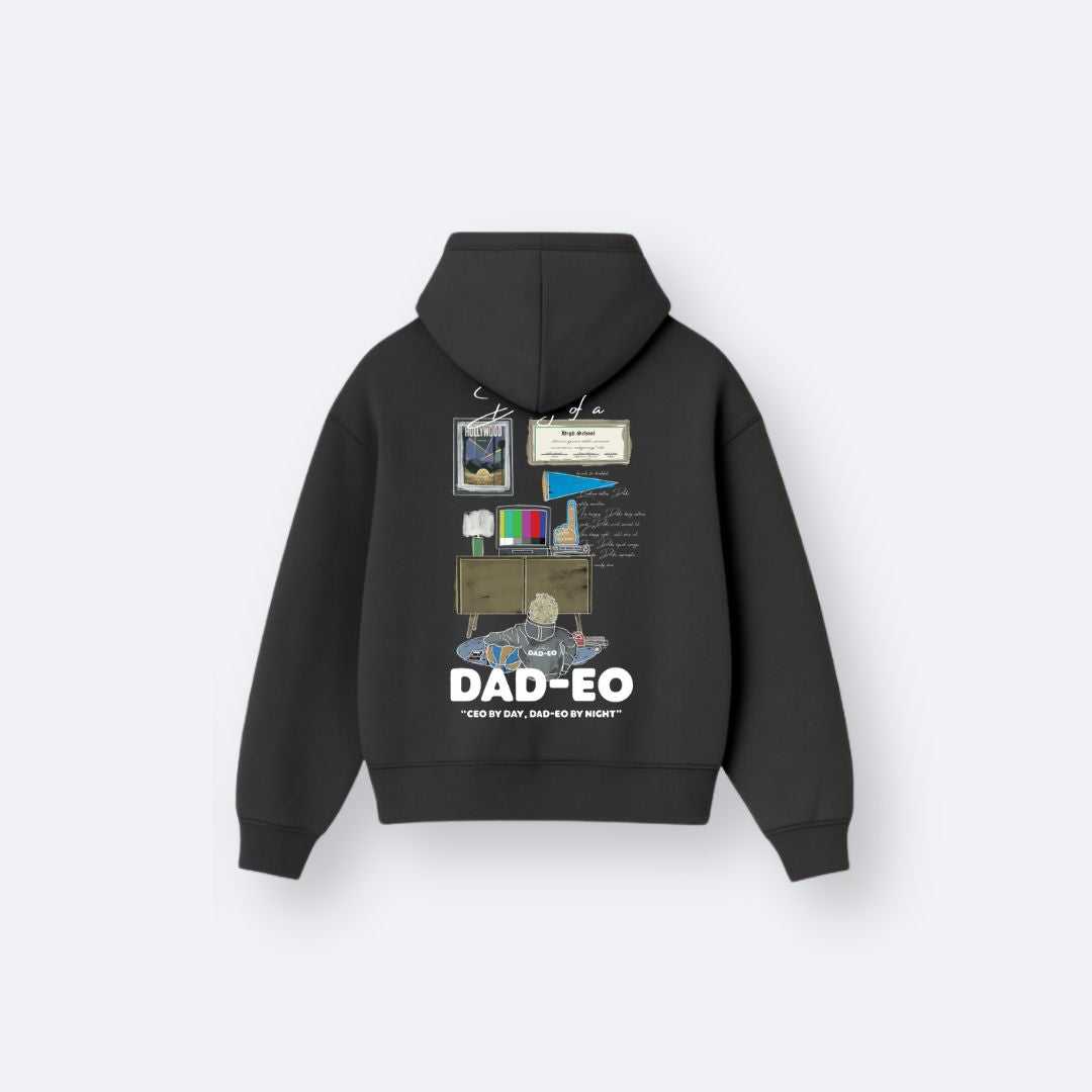 Dad-EO By Day Black Hoodie