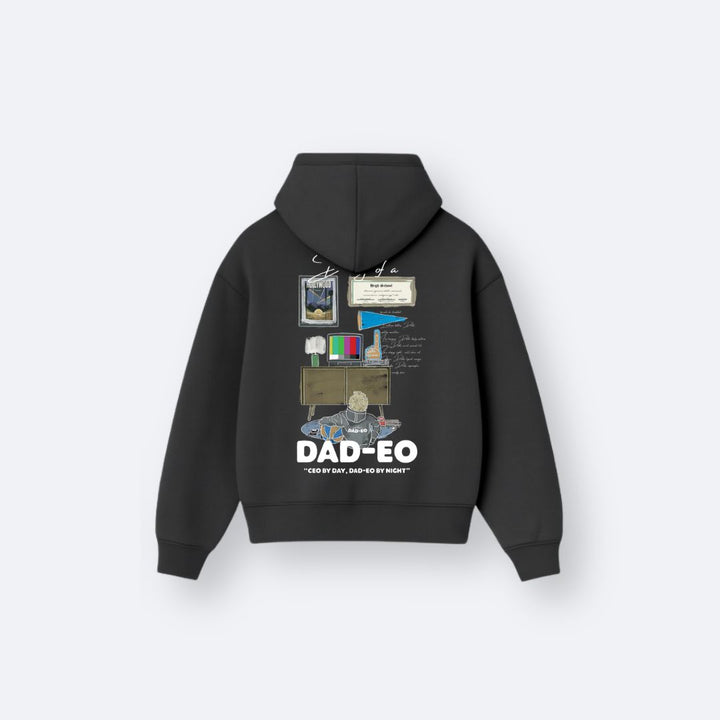 Dad-EO By Day Black Hoodie