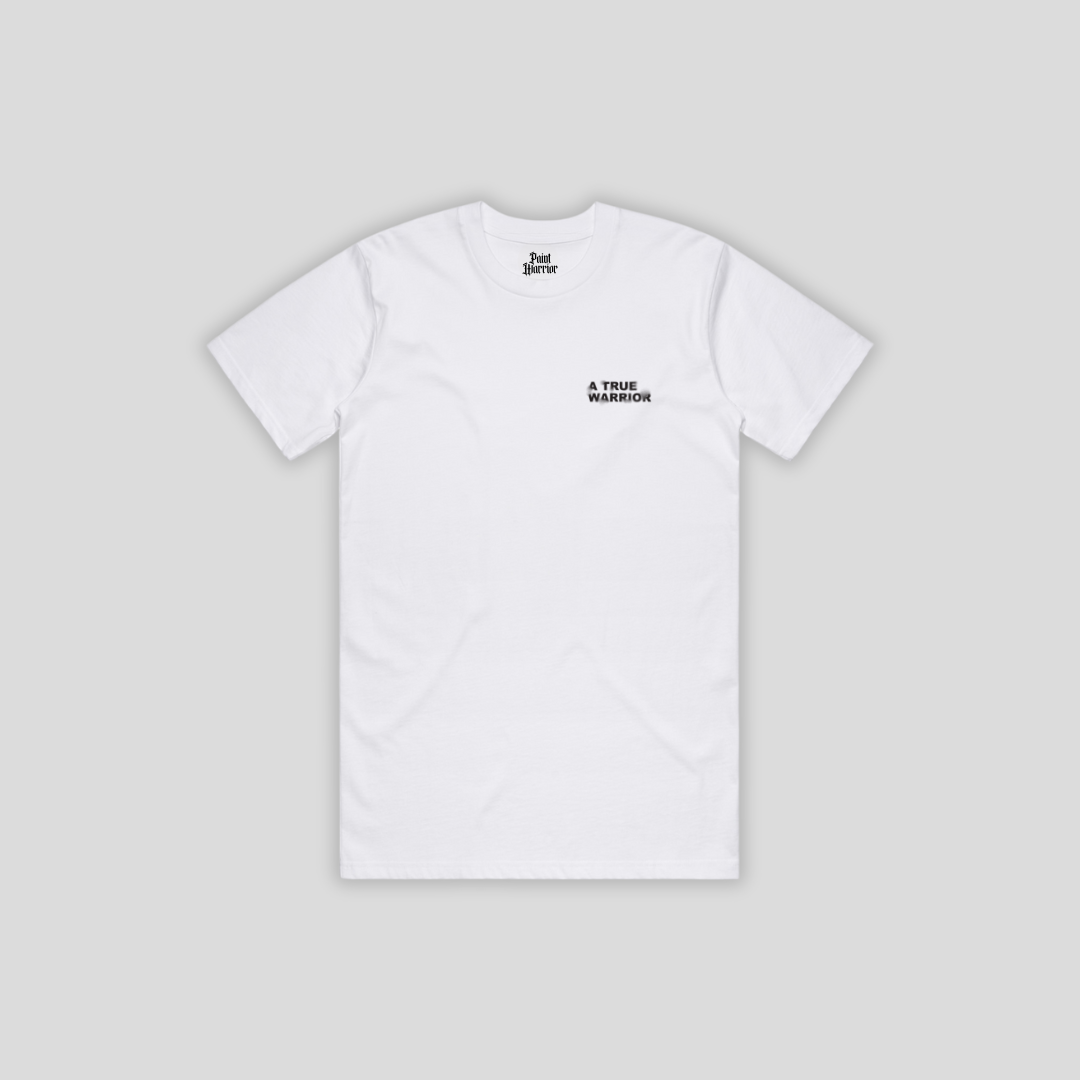 A True Warrior White T-Shirt