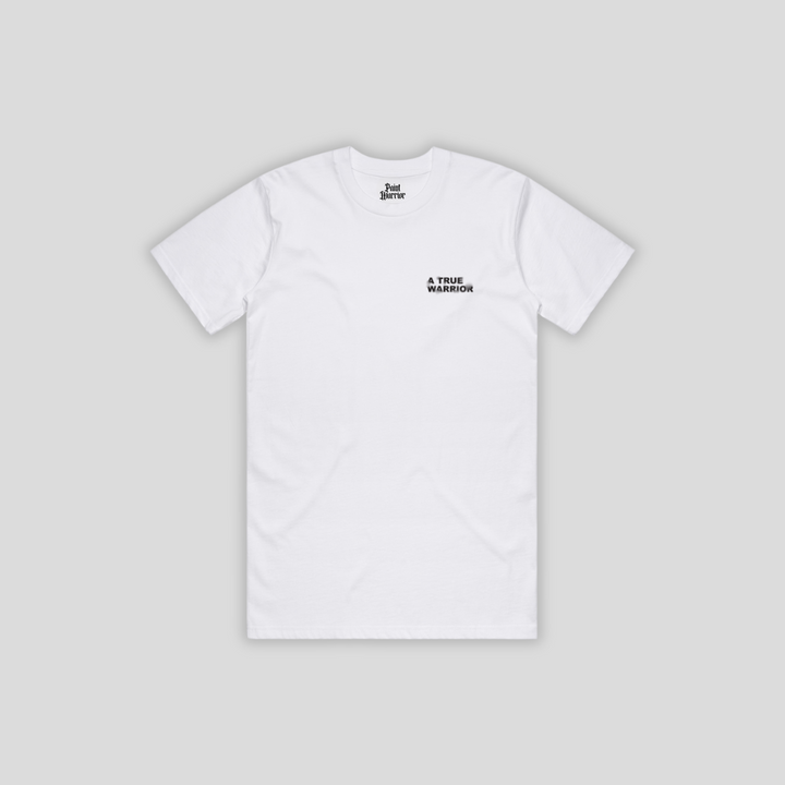 A True Warrior White T-Shirt