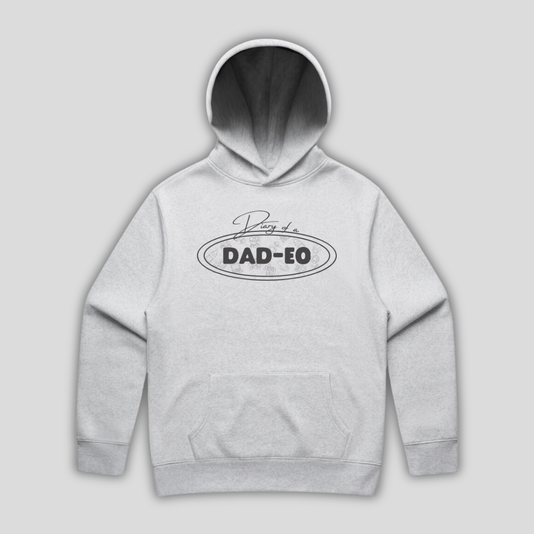 The Dad-EO Relax Grey Hoodie