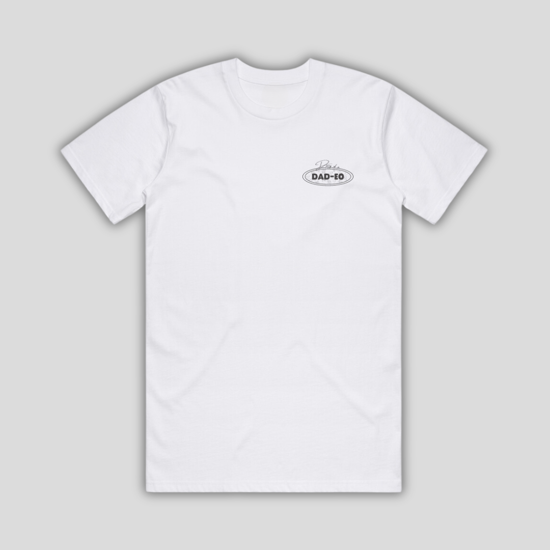 The Dad-EO White T-Shirt