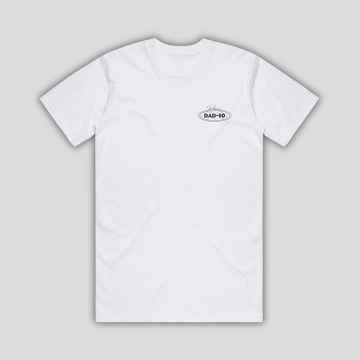 The Dad-EO White T-Shirt