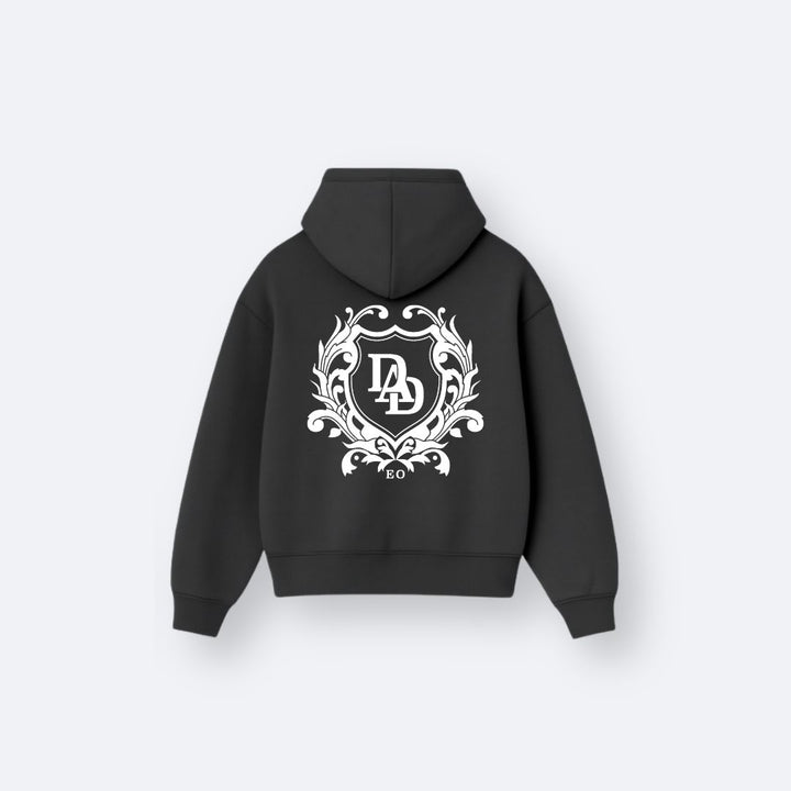 Dad-EO Crest Black Hoodie