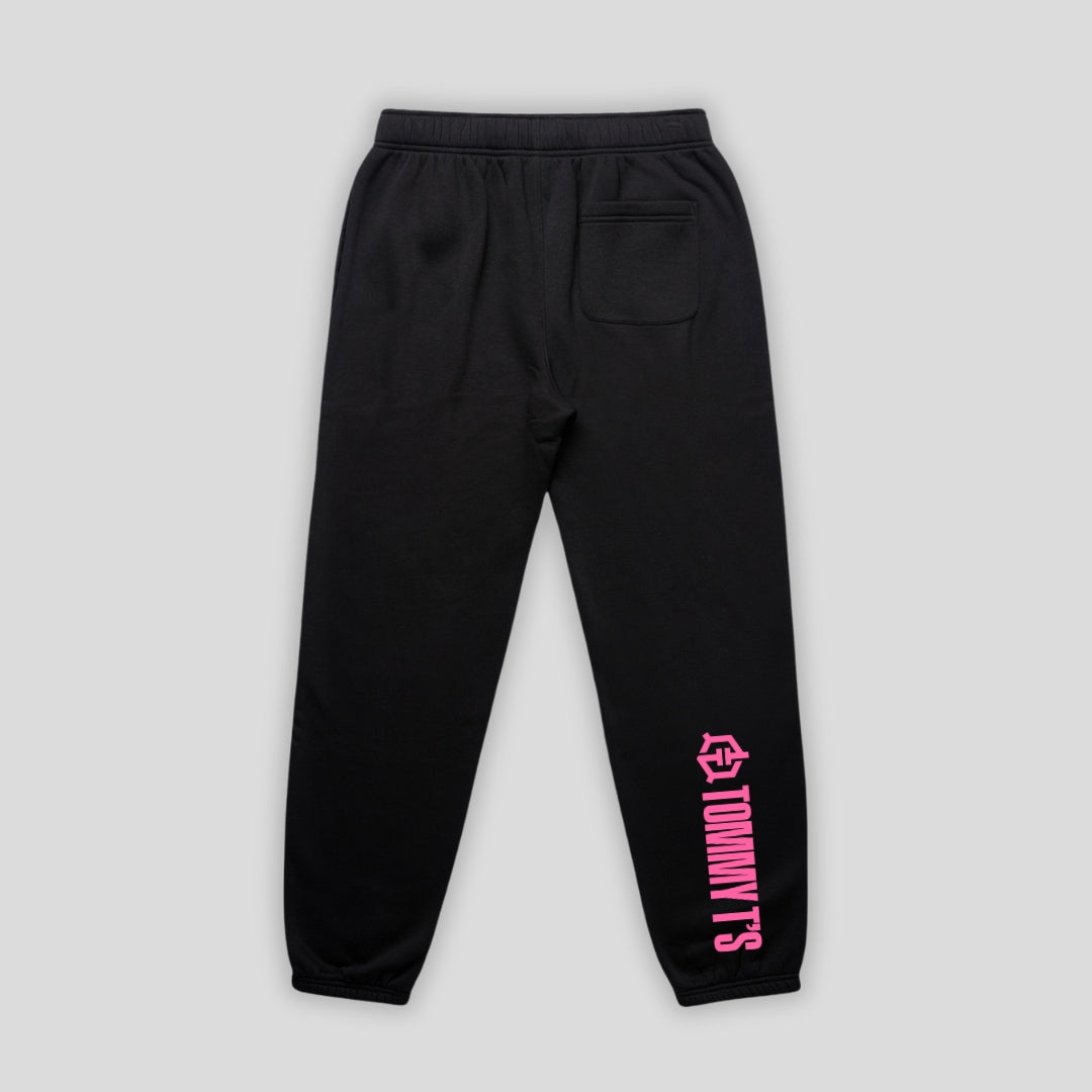 Core Tommy Jogger Black & Pink