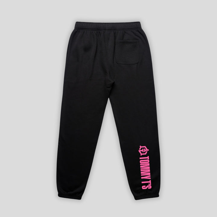 Core Tommy Jogger Black & Pink