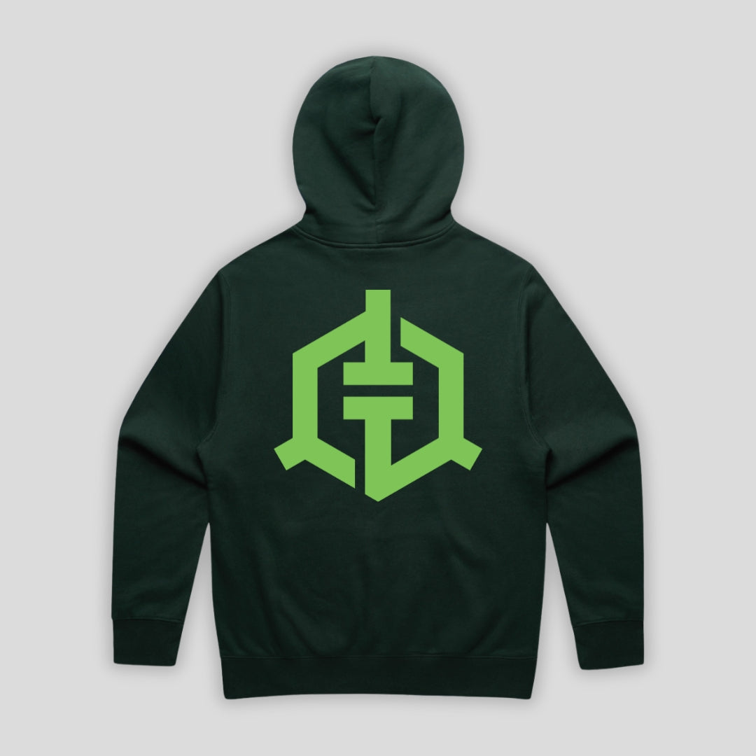 Core Tommy Hood Pine Green