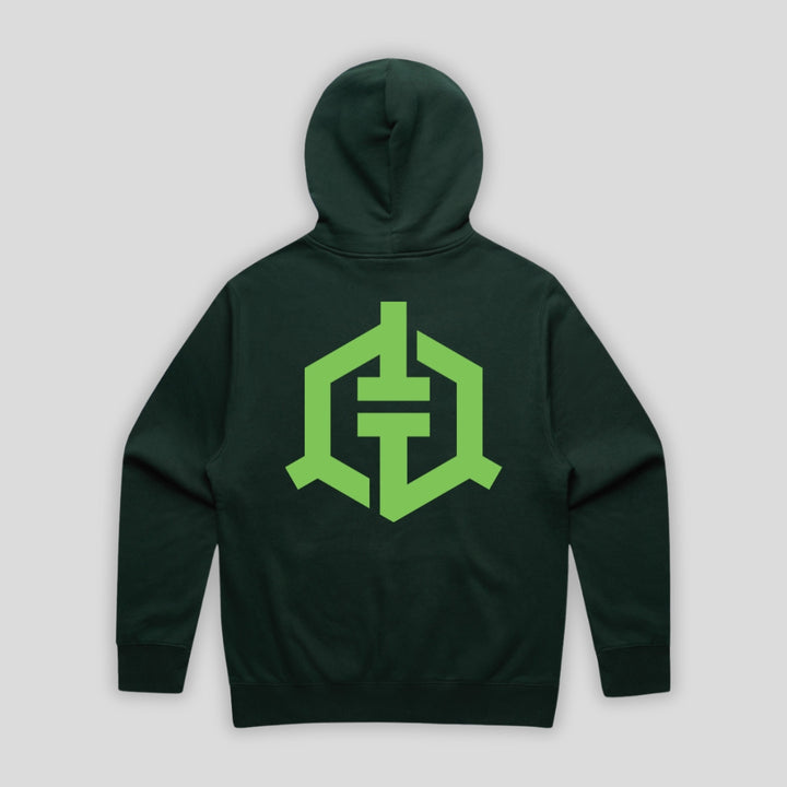 Core Tommy Hood Pine Green