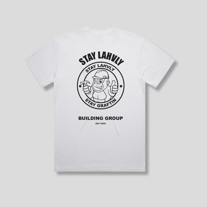 Stay Lahvly White T-Shirt