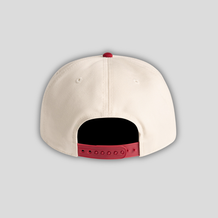 Dad-EO Two Tone Red Cap