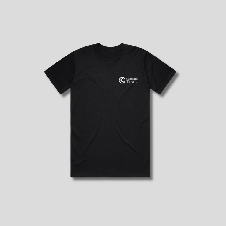 Candid Talent Black T-Shirt
