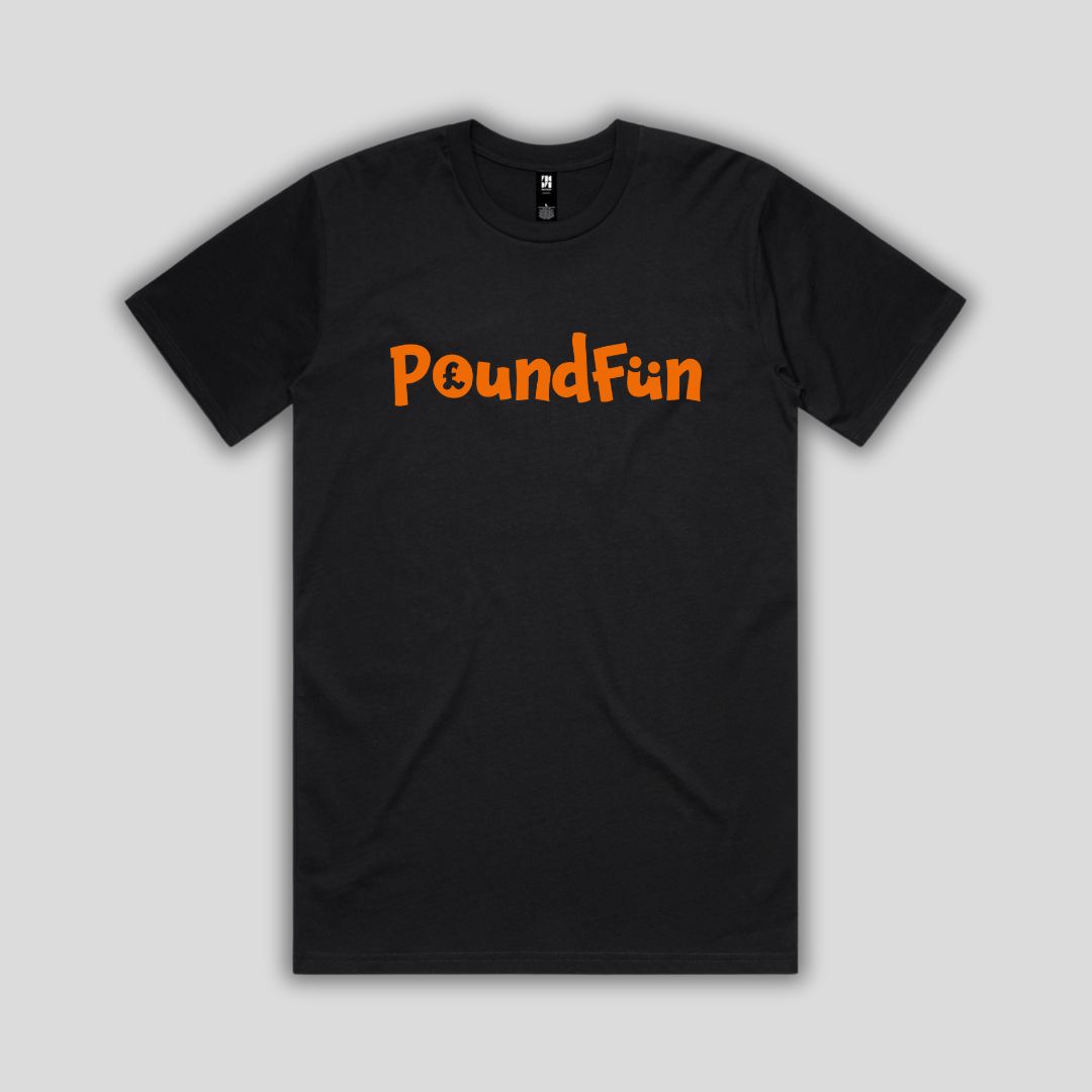 Poundfun Black T-Shirt