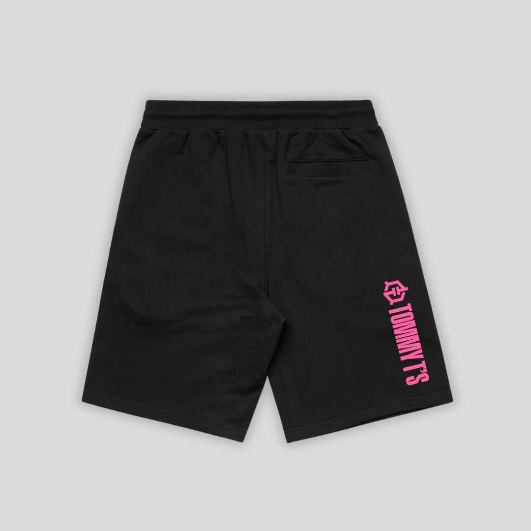 Core Tommy Short Black & Pink