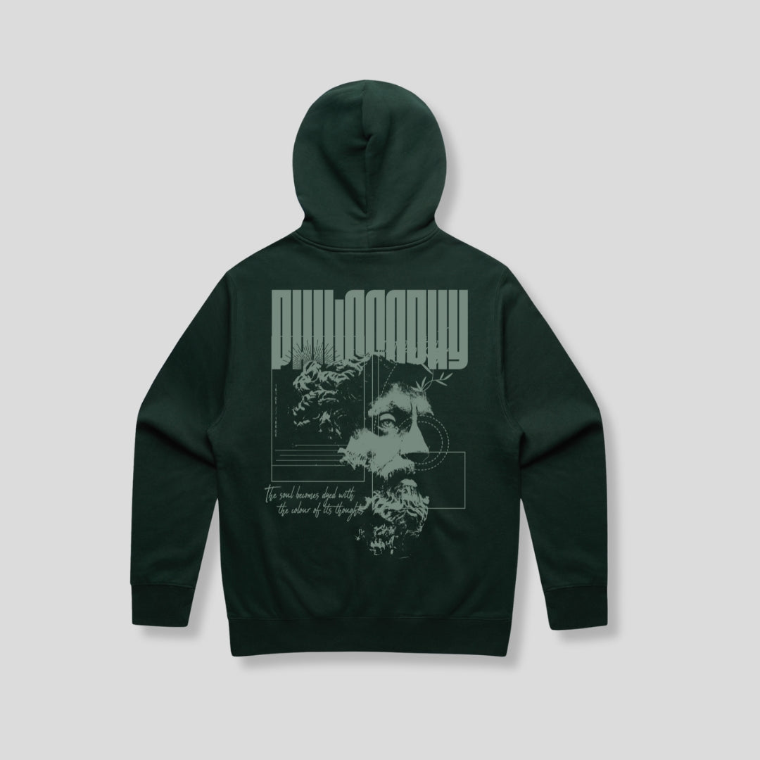Relax Hood Pine Green - Philosophy