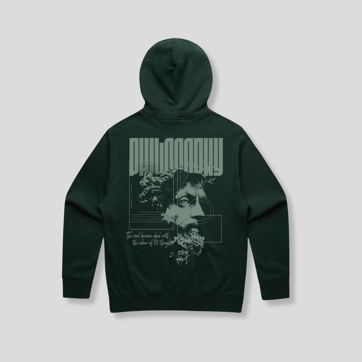 Relax Hood Pine Green - Philosophy