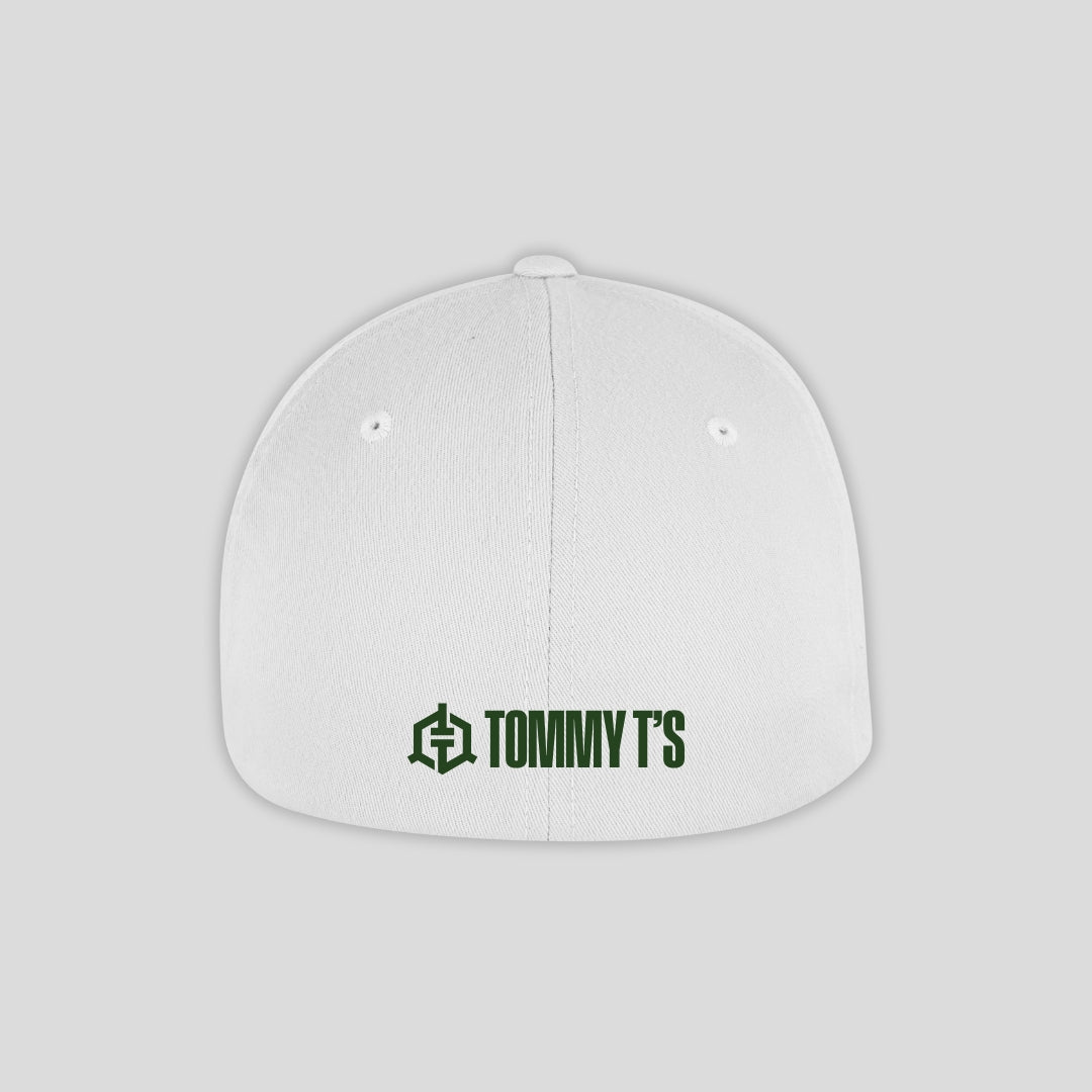 Tommy T Cap White & Green