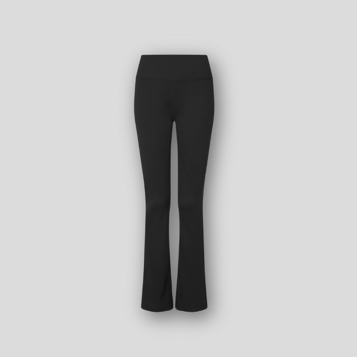 C19 Black Flared Leggings