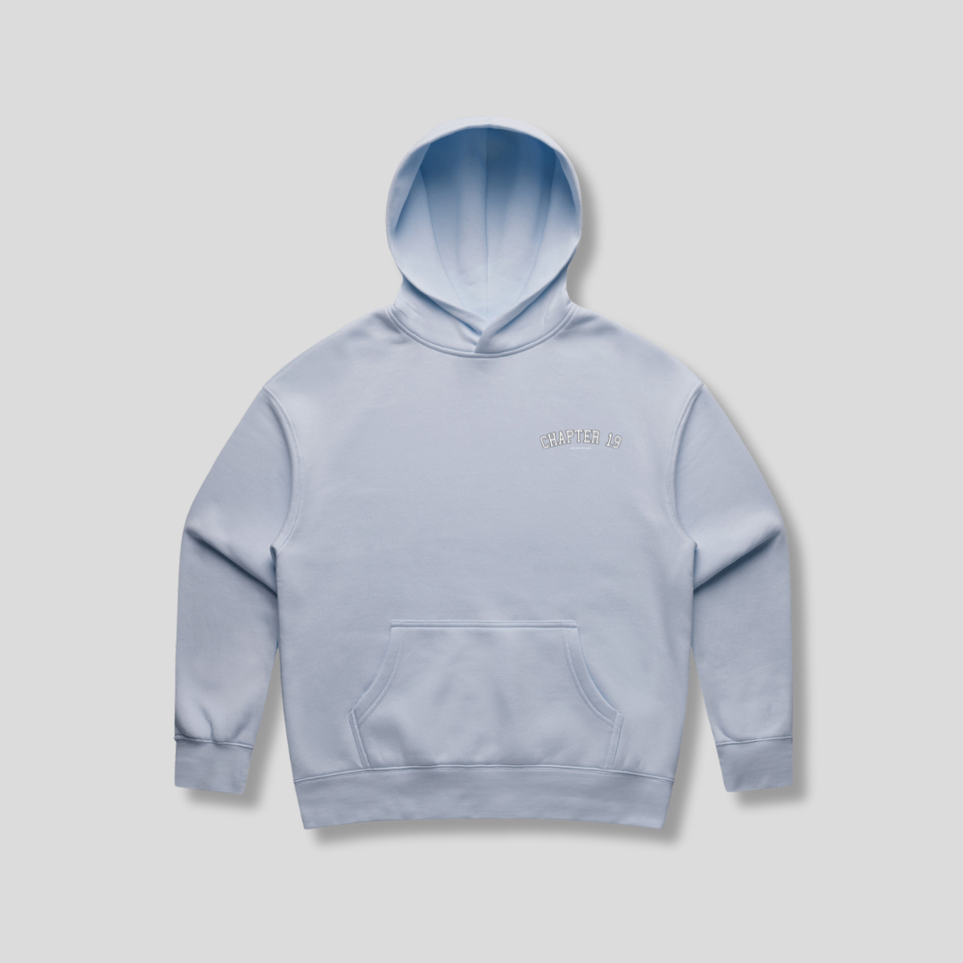 C19 Powder Blue Hoodie