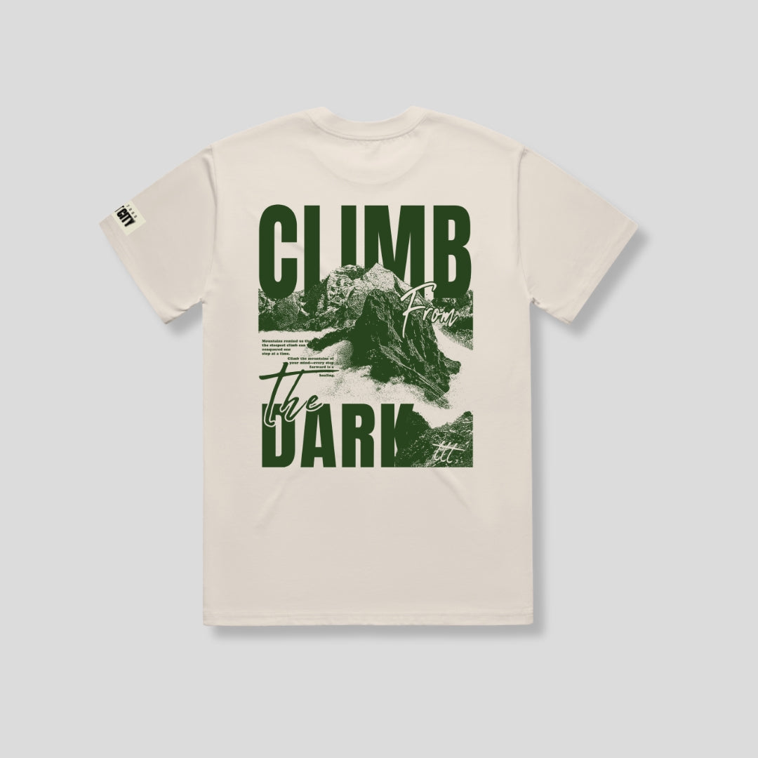 Heavy Ecru T 3 - Climb Green