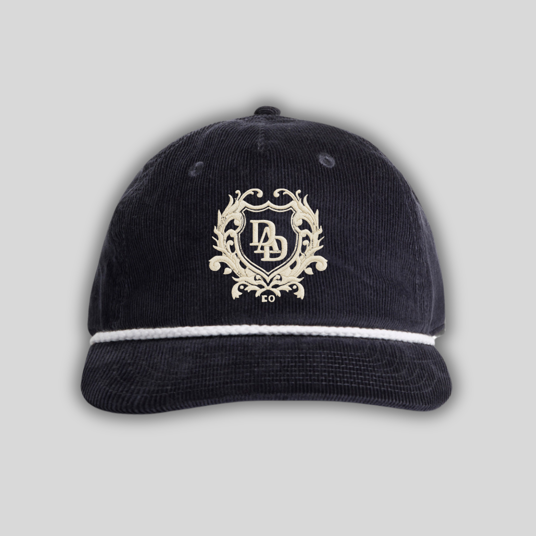 Dad-EO Crest Cord Navy Cap