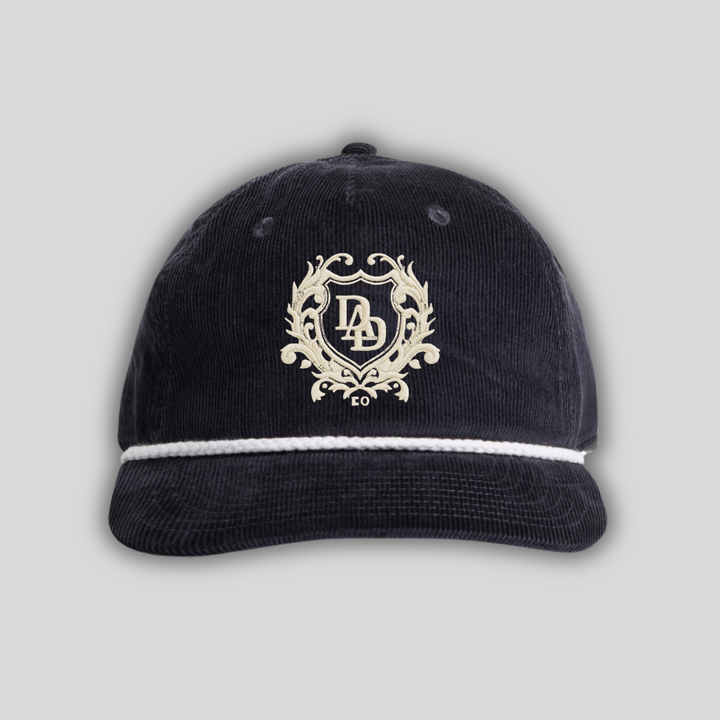 Dad-EO Crest Cord Navy Cap