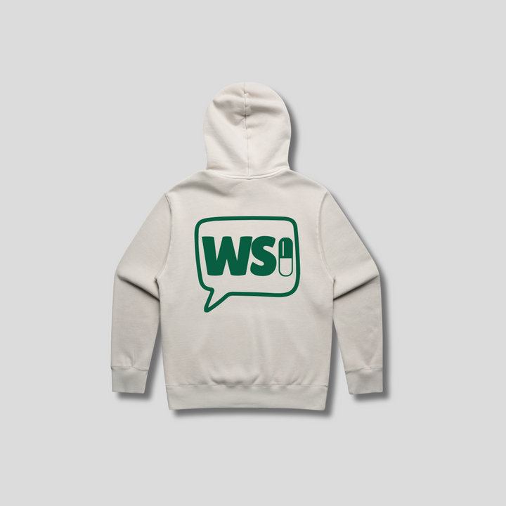 WhatSupp Bone Mens Hoodie