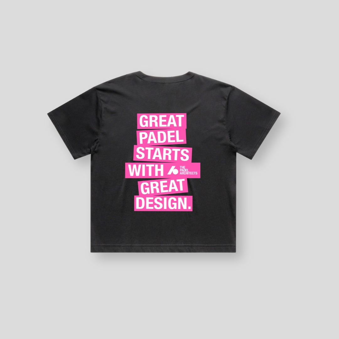 TPA-002 - WOMENS BLACK T-SHIRT