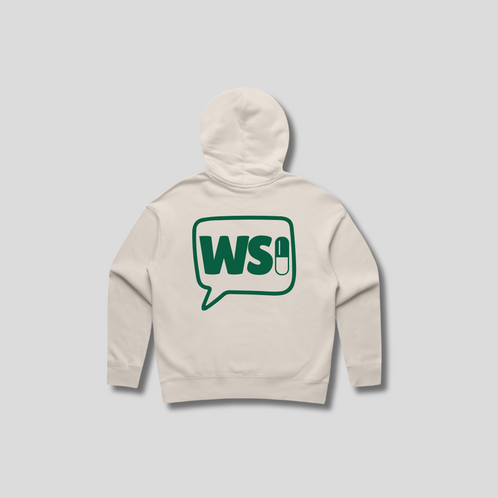 WhatSupp Womens Bone Hoodie