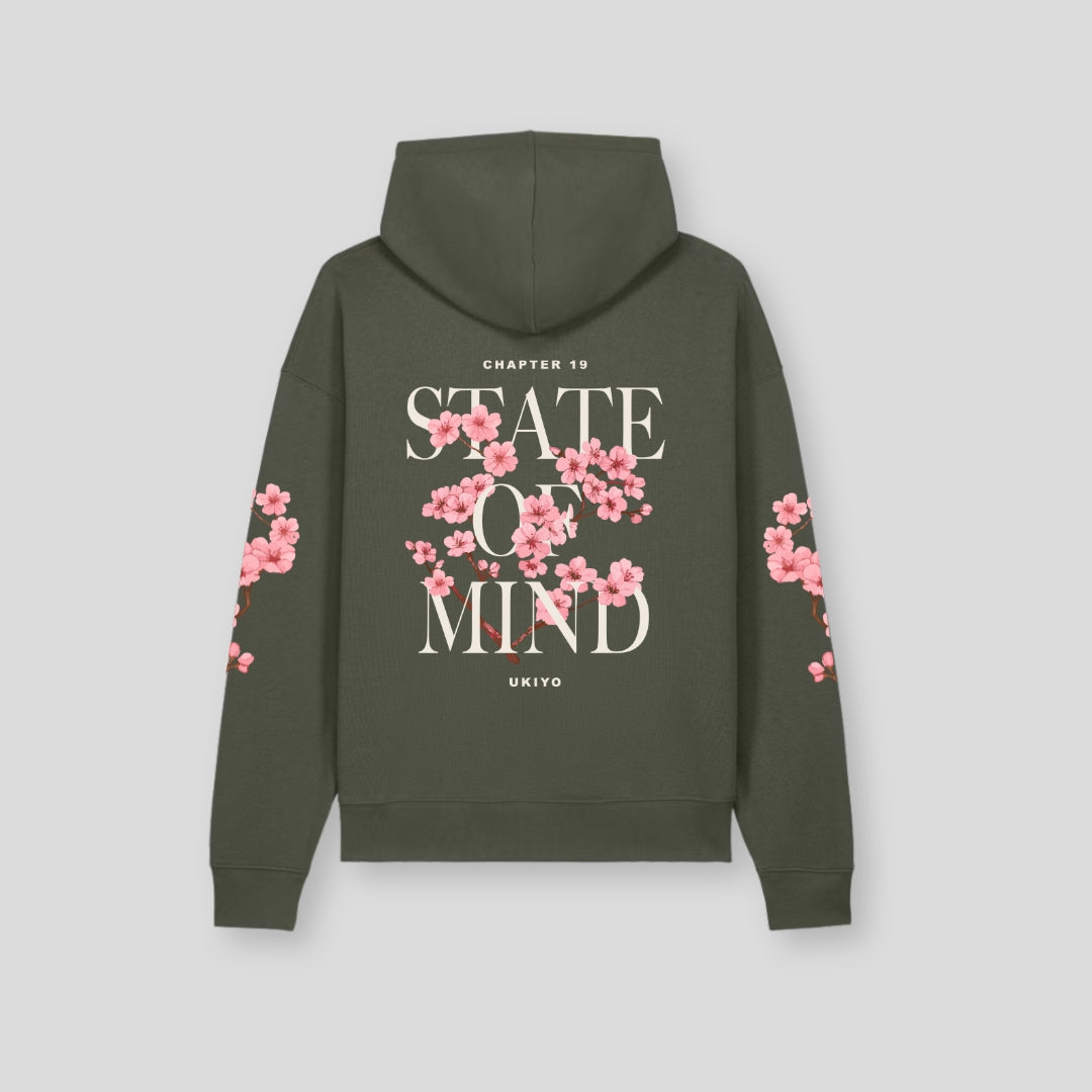 C19 State of Mind Hood Khaki