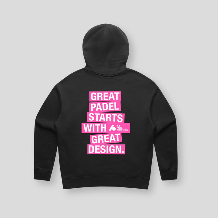 TPA-003 - WOMENS BLACK HOOD